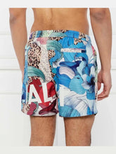 JUST CAVALLI Allover Flower Nylon Shorts - Gravity NYC